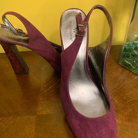 Platform Suede Heel - Picture 9 of 10